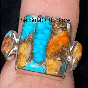 Sante Fe Spiny Turquoise Ring